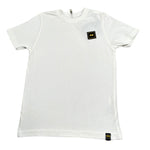 F**K T-Shirt Girocollo Tinta Unita con Logo per Bambino FJ234111WH BIANCO F**K 
