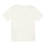 Elisabetta Franchi T-Shirt Girocollo Tinta Unita con Logo per Bambina EFTS231 PANNA ELISABETTA FRANCHI 