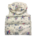 K-WAY giubbino tinta unita con zip smanicato  Bianco per Bambino K5135SW BIANCO K-WAY 