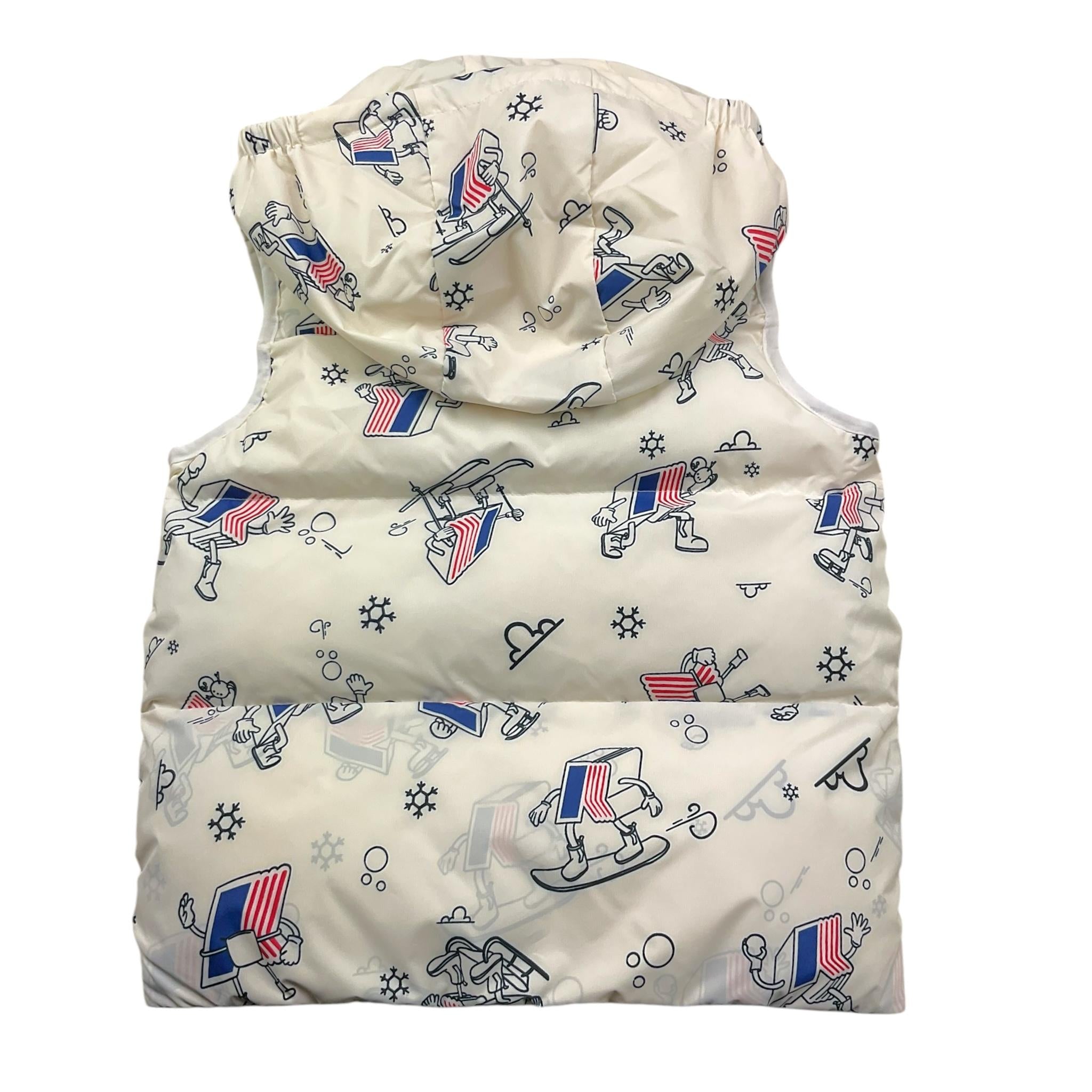 K-WAY giubbino tinta unita con zip smanicato  Bianco per Bambino K5135SW BIANCO K-WAY 