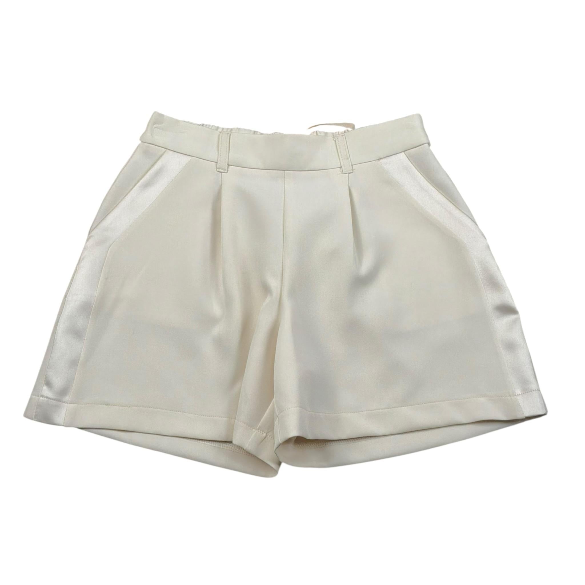 Meilisa Bai Short tinta unita con Elastico In Vita Beige per Bambina FL6357 BEIGE MEILISA BAI 