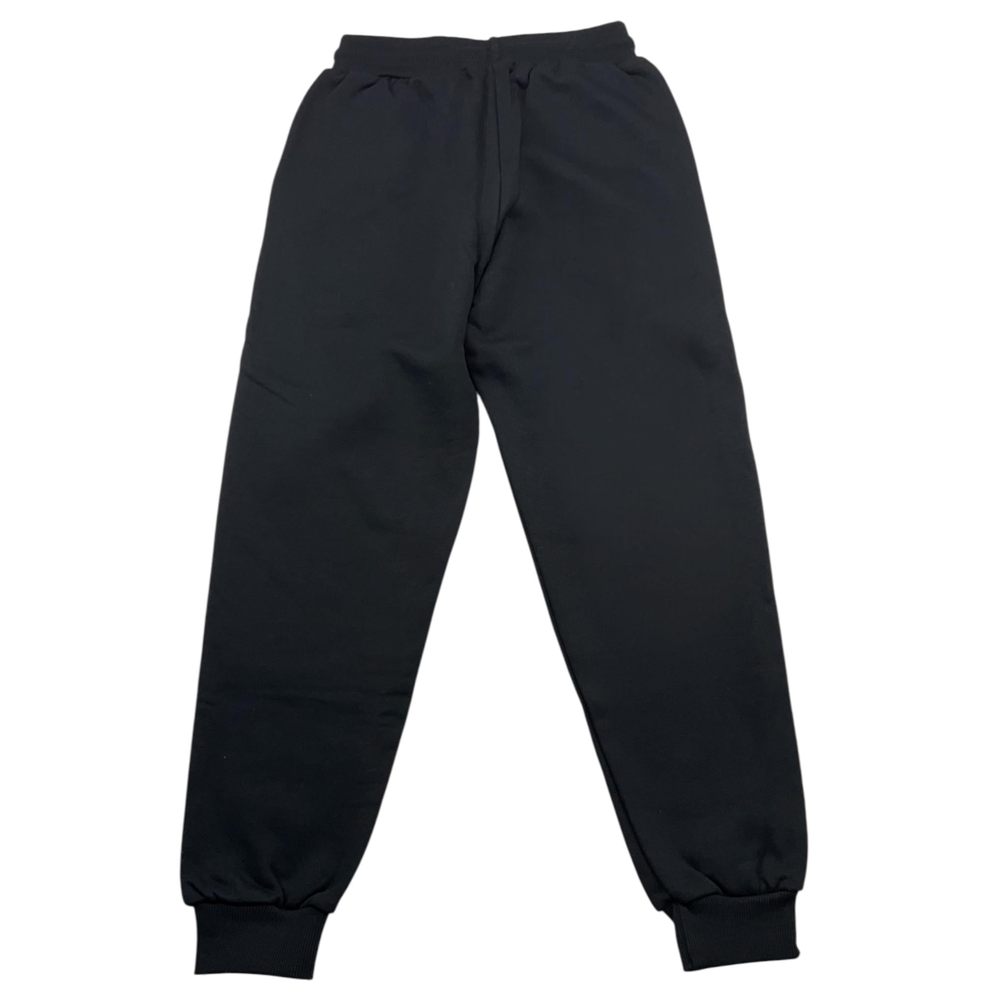 SHOE pantalone tuta tinta unita con stampa in contrasto Nero per Bambino PACEY0622 NERO SHOE 