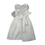 Magnifica Lulu Abito Cerimonia Giromanica Tinta Unita per Bambina ANITA BIANCO MAGNIFICA LULU 