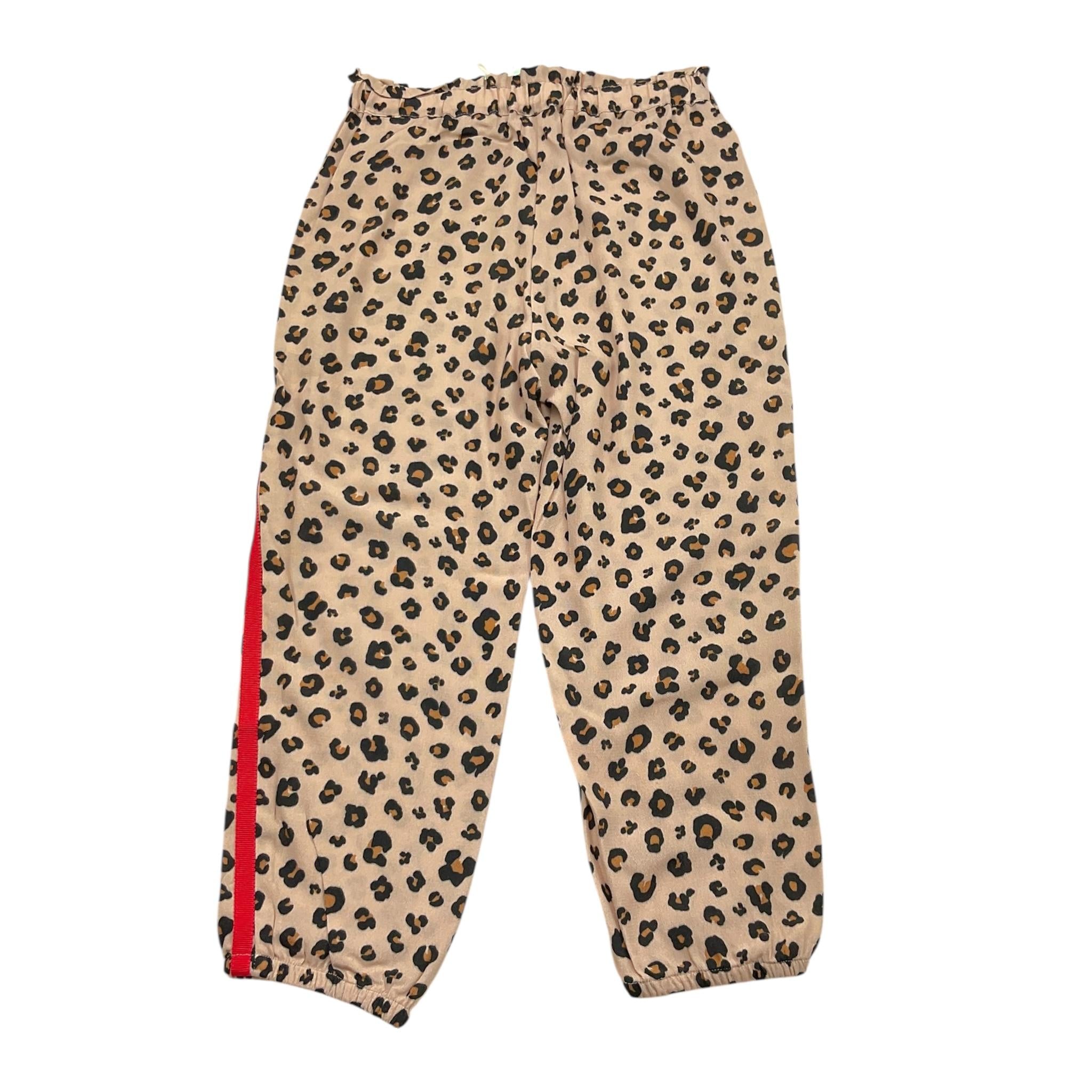 Liu Jo Pantalone Tinta Unita con Fantasia Maculata per Bambina KA1078 BEIGE LIU JO 
