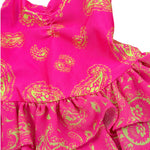 F**K Costume Intero Tinta Unita con Fantasia per Neonata FJ25B2A18MKX64 FUXIA F**K 