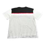John Richmond T-Shirt Bicolore con Fantasia A Righe per Bambino RBP26129TS NERO/BIANCO JOHN RICHMOND 