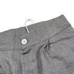 La Stupenderia Bermuda tinta unita con Elastico In Vita Grigio per Bambino TJBR71 GRIGIO LA STUPENDERIA 