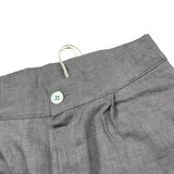 La Stupenderia Bermuda tinta unita con Elastico In Vita Grigio per Bambino TJBR71 GRIGIO LA STUPENDERIA 