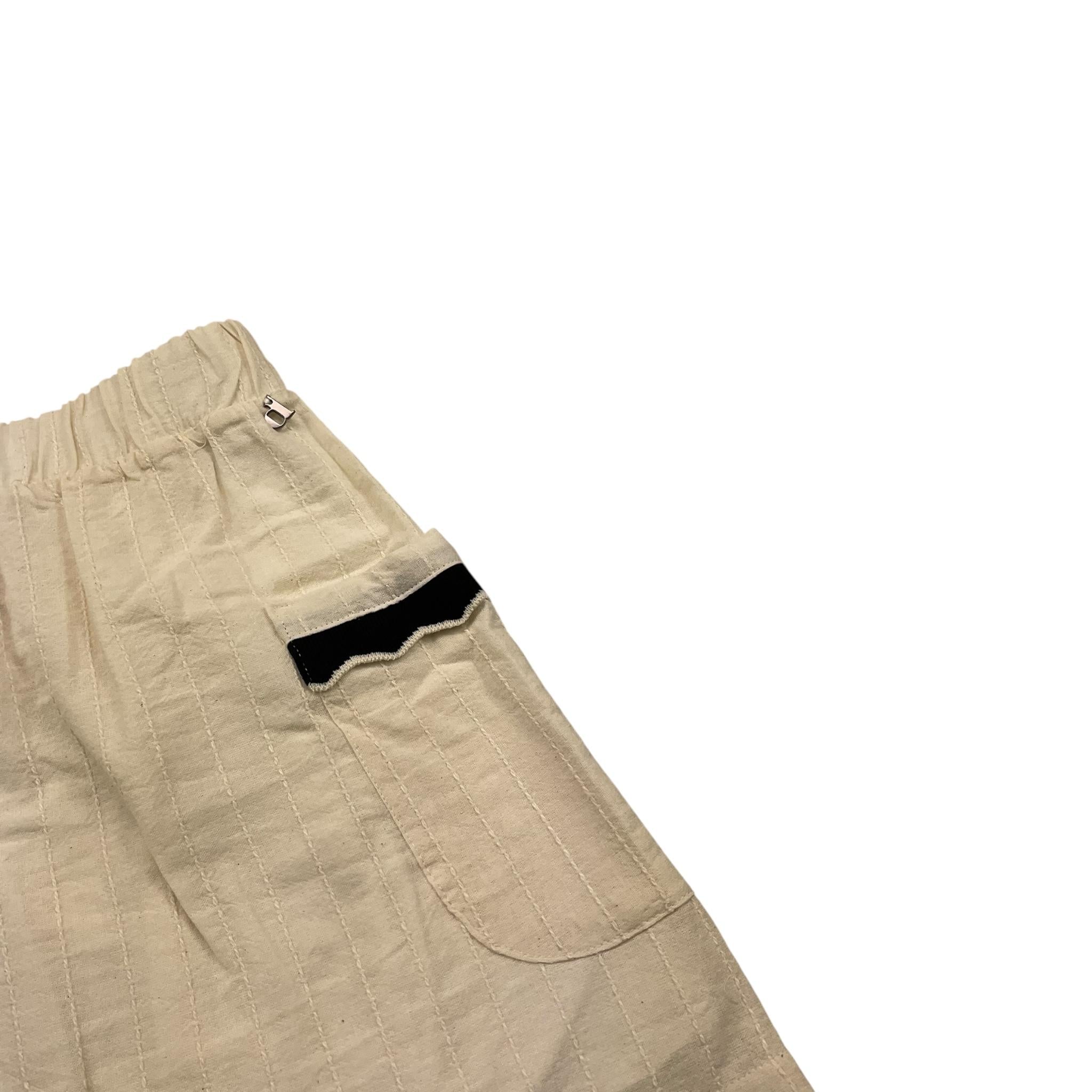 Dixie Gonna Tinta Unita con Elastico In Vita per Bambina GB51081G74 PANNA DIXIE 