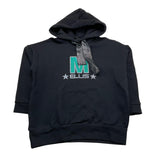 MARC ELLIS felpa tinta unita con cappuccio e stampa Nero per Bambina JMJMX15351XX NERO MARC ELLIS 