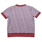 Just Cavalli T-Shirt Girocollo Stampa Fantasia Logo per Bambina JGP26153TS BIANCO JUST CAVALLI 