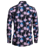 Daniele Alessandrini Camicia Manica Lunga Fantasia Palme Multicolor Per Bambino