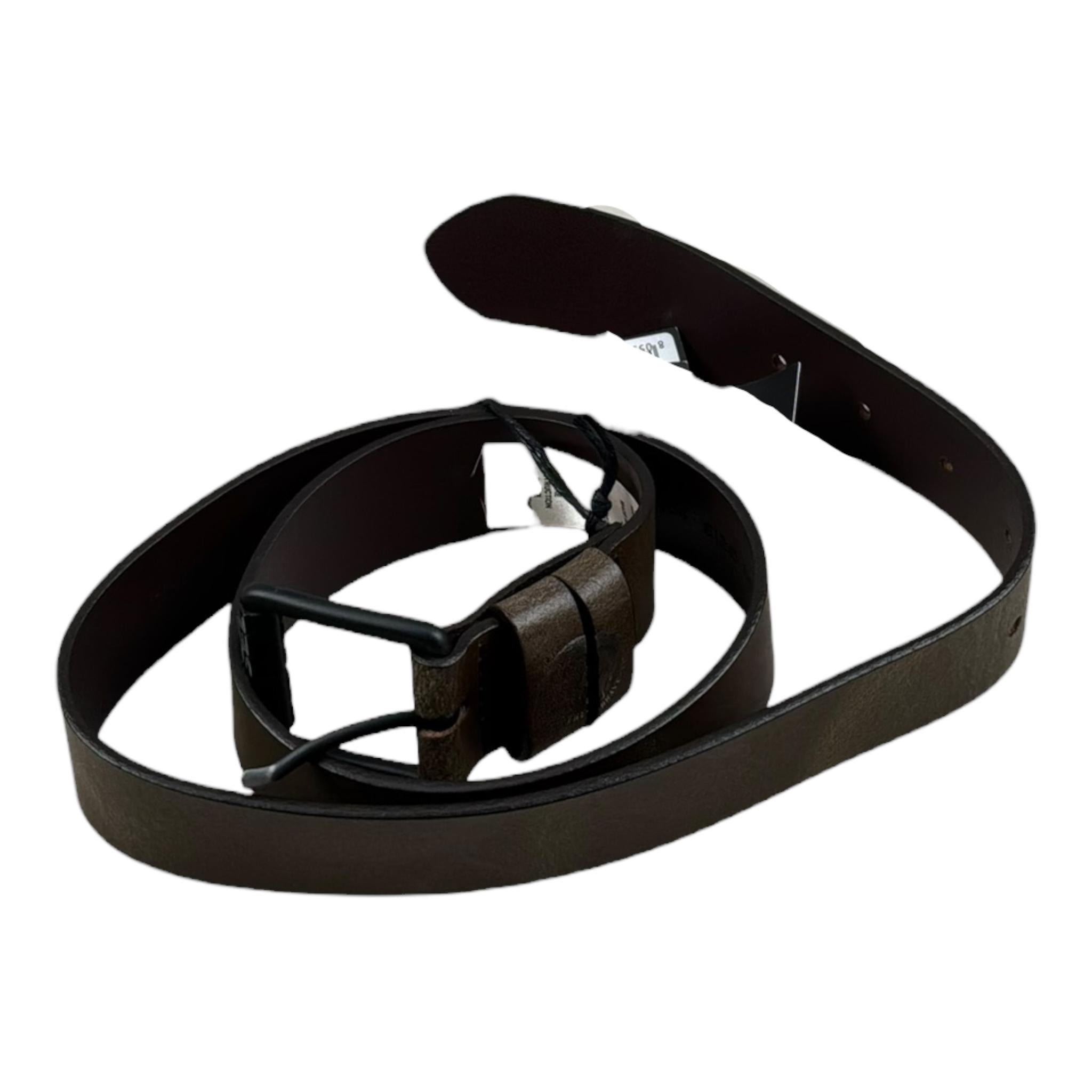 Diesel Cintura Tinta Unita con Logo per Bambino J00154 MARRONE DIESEL 