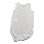 Calamaro Body Mezza Manica Tinta Unita con Trafori per Neonato BDM1 BIANCO CALAMARO 