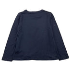 PINKO shirt girocollo tinta unita con logo Blu per Bambina 028923X BLU PINKO 