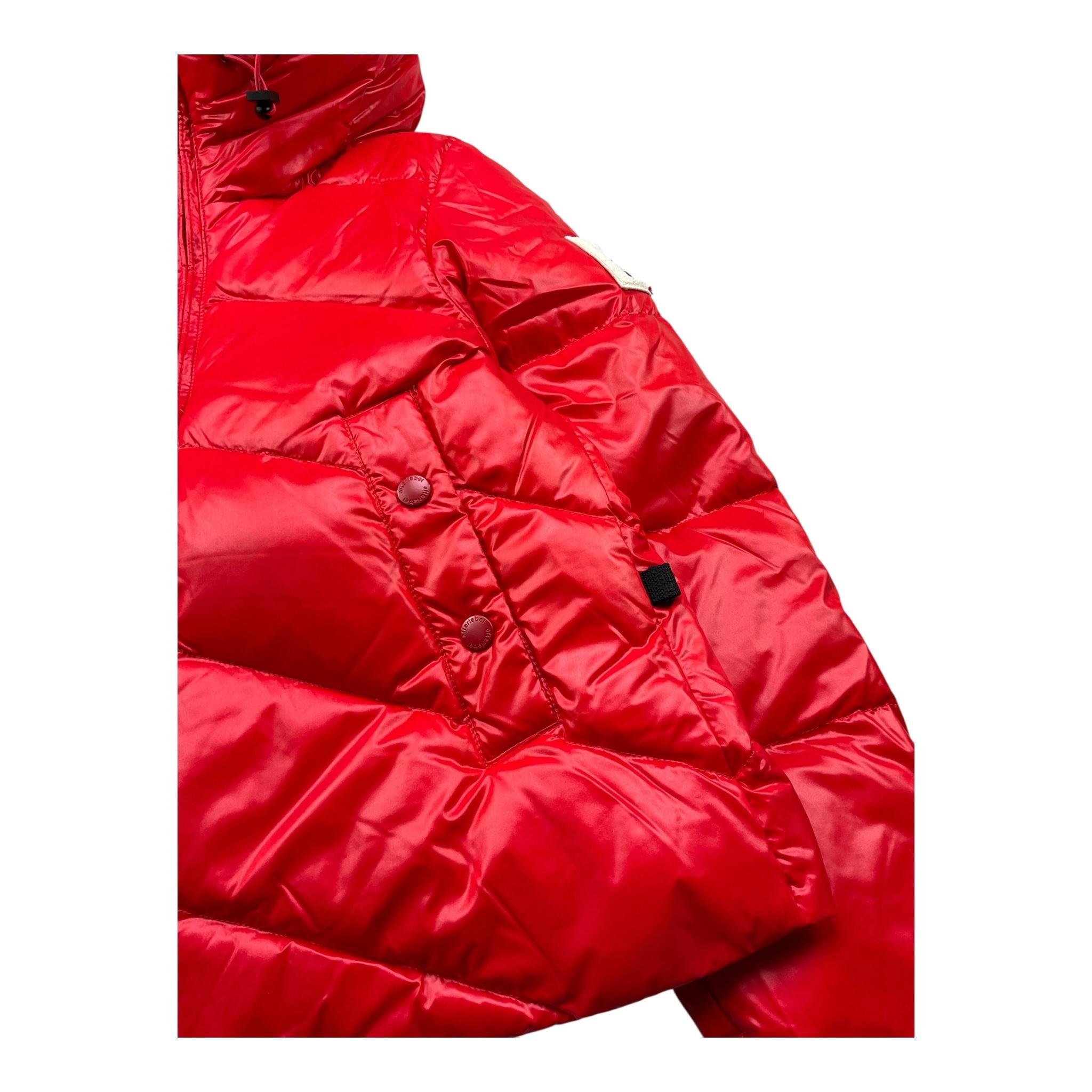 AFTER LABEL giubbino tinta unita con zip e cappuccio Rosso per Bambina 3441O00005X ROSSO AFTER LABEL 