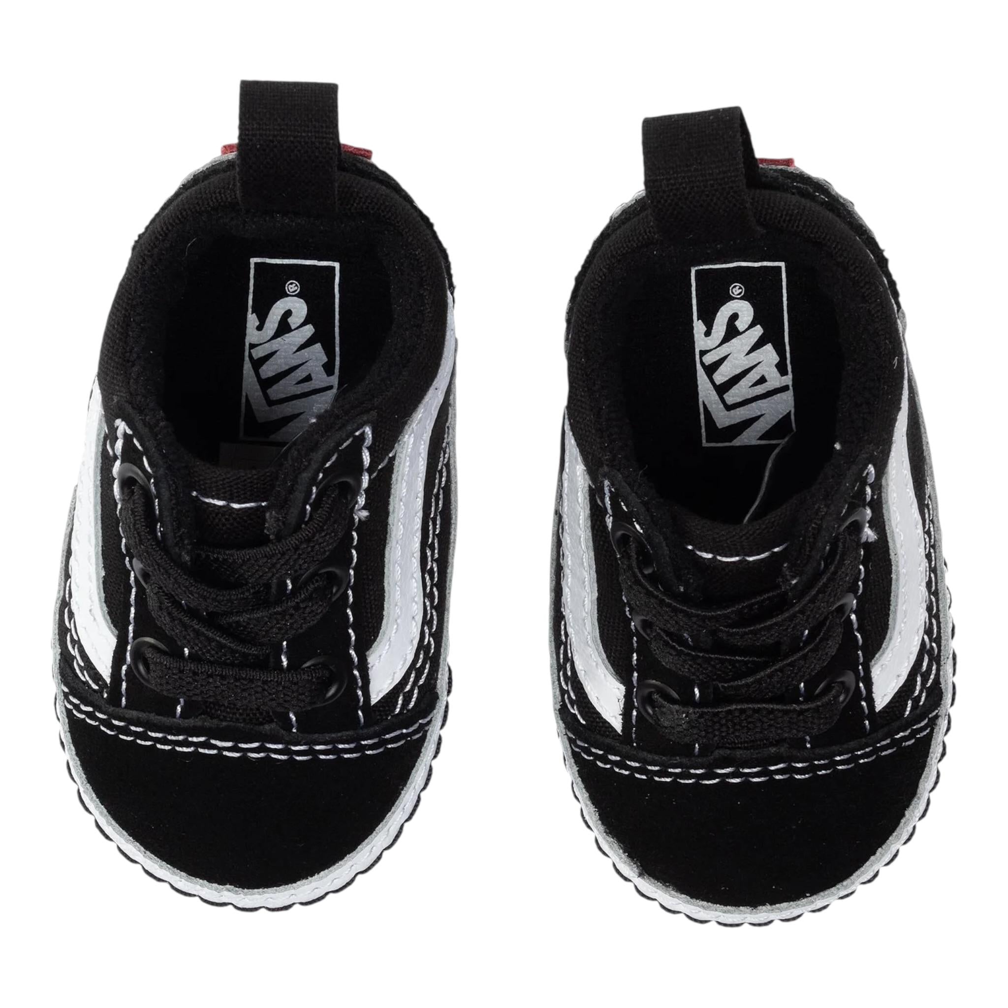 Vans Sneakers tinta unita con Lacci Nero per Neonato VN0A3U8K6BT1 NERO VANS 