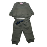 CESARE PACIOTTI completo 2 pezzi felpa-pantalone tinta unita Verde per Bambino MFP5354BBJX VERDE CESARE PACIOTTI 
