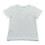 Siviglia T-Shirt Girocollo Tinta Unita con Stampa per Bambino SVNTS17283J BIANCO SIVIGLIA 