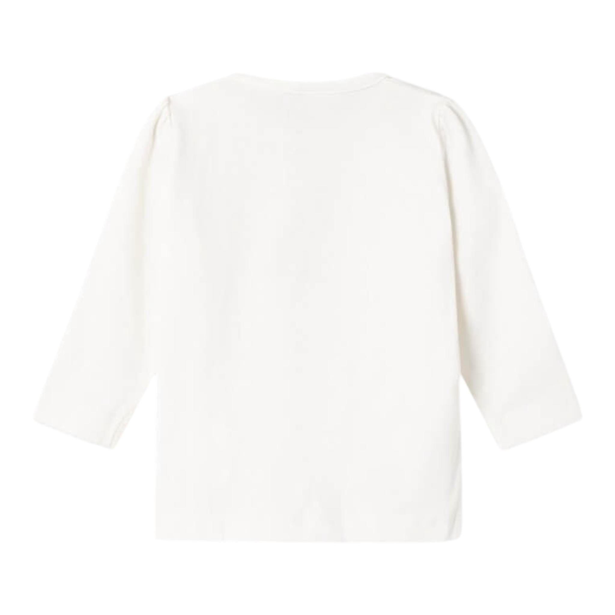 NAME IT shirt tinta unita girocollo con stampa Bianco per Neonata 13225644 BIANCO NAME IT 