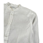 Manuel Ritz Camicia Manica Lunga Tinta Unita Collo Coreano per Bambino CMMR PANNA MANUEL RITZ 