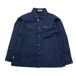 Sun68 Camicia Manica Lunga Tinta Unita per Bambino CPS35313 BLU SUN68 