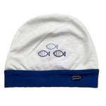 Ninnaoh Cappello Tinta Unita con Stampa per Neonato E21291 BIANCO NINNAOH 