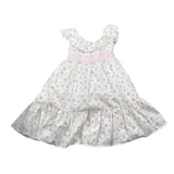 La Stupenderia Abito Giromanica Tinta Unita per Bambina TJAB78XJ BIANCO LA STUPENDERIA 