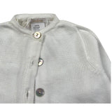 Seerose Cardigan Tinta Unita per Neonato SEEC PANNA SEEROSE 