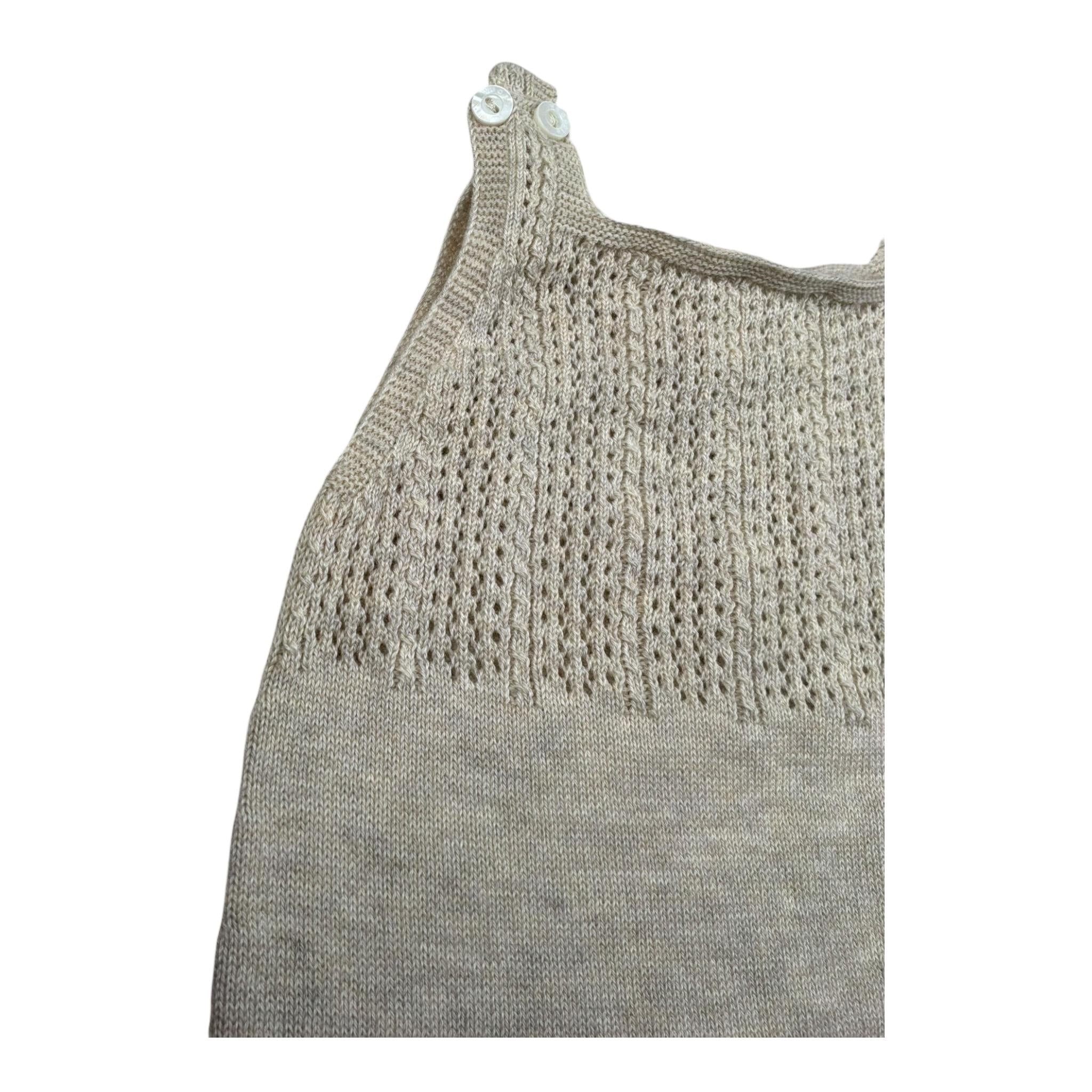 Wedoble Tutina Manica Lunga Giromanica per Neonata V2506310A BEIGE WEDOBLE 