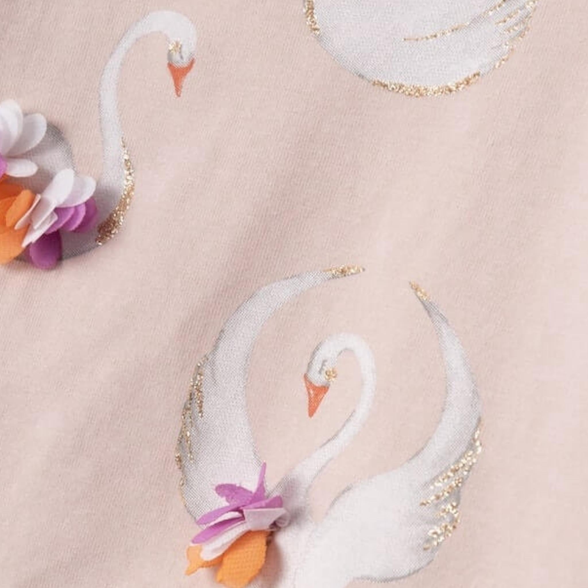 NAME IT shirt tinta unita girocollo con stampa Rosa per Neonata 13225644 ROSA NAME IT 