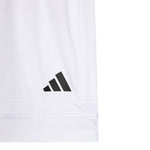 Adidas Bermuda Tinta Unita con Logo per Bambino JJ2423 BIANCO Adidas 