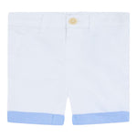 Guess Bermuda Tinta Unita con Elastico In Vita per Neonato I2RD00WEHD0 BIANCO GUESS 