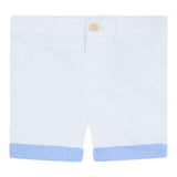 Guess Bermuda Tinta Unita con Elastico In Vita per Neonato I2RD00WEHD0 BIANCO GUESS 