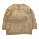 LOSAN maglia gircoll tinta unita con stampa Beige per Neonato LBBAP02022 BEIGE LOSAN 