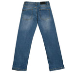 Trussardi Jeans Tinta Unita con Girovita Regolabile per Bambino TBP26018JE BLU TRUSSARDI 