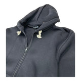 BRAND NAME felpa con zip e cappuccio tinta unita Nero per Bambino BN1095S NERO BRAND NAME 