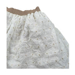 Zhoe & Tobiah Gonna Tinta Unita con Elastico In Vita per Bambina LYB3FJ PANNA ZHOE & TOBIAH 