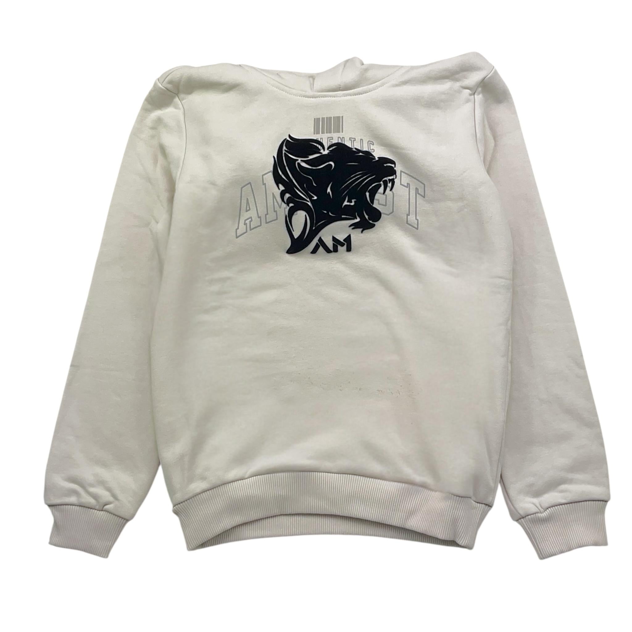 ANTONY MORATO felpa tinta unita con cappuccio e stampa Beige per Bambino MKFL00504 BEIGE ANTONY MORATO 