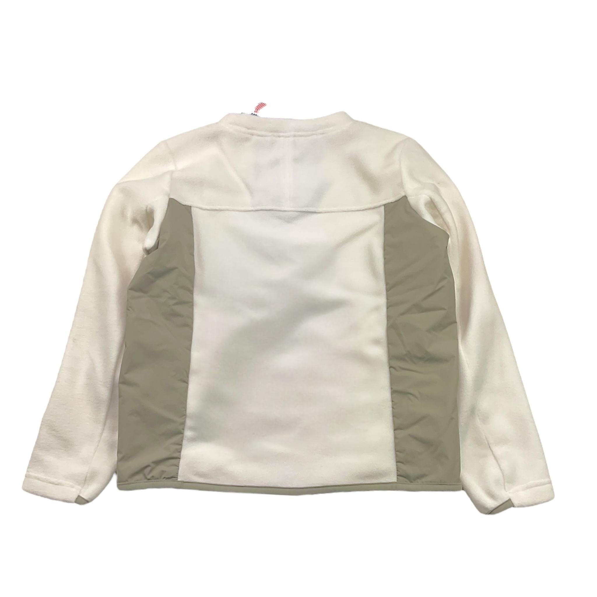 K-WAY felpa girocollo con profili in contrasto Bianco per Bambino K3135QW BIANCO K-WAY 