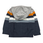MAYORAL maglia triclore con zip e cappucci Grigio per Bambino 4349X GRIGIO MAYORAL 