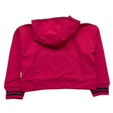 SUPERGA felpa con zip e cappuccio tinta unita Fuxia per Bambina SA109 FUXIA SUPERGA 