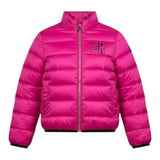 John Richmond Giubbino Tinta Unita con Zip E Cappuccio per Bambina RGP26034PI FUXIA JOHN RICHMOND 