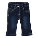 MINI BANDA jeans modello a zampa tinta unita Blu per Neonata A721 BLU MINI BANDA 