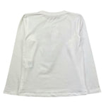 U+è BY MISS GRANT shirt girocollo tinta unita con stampa in contrasto Bianco per Bambina UE1619 BIANCO U+è BY MISS GRANT 