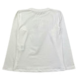 U+è BY MISS GRANT shirt girocollo tinta unita con stampa in contrasto Bianco per Bambina UE1619 BIANCO U+è BY MISS GRANT 