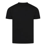 Diesel T-Shirt Girocollo Tinta Unita con Stampa per Bambino J02237 NERO DIESEL 