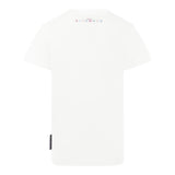 John Richmond T-Shirt Tinta Unita con Stampa per Bambina RGP25205TS BIANCO JOHN RICHMOND 