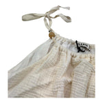 Please Top Tinta Unita Bretelline per Bambina CC88080G72 PANNA PLEASE 