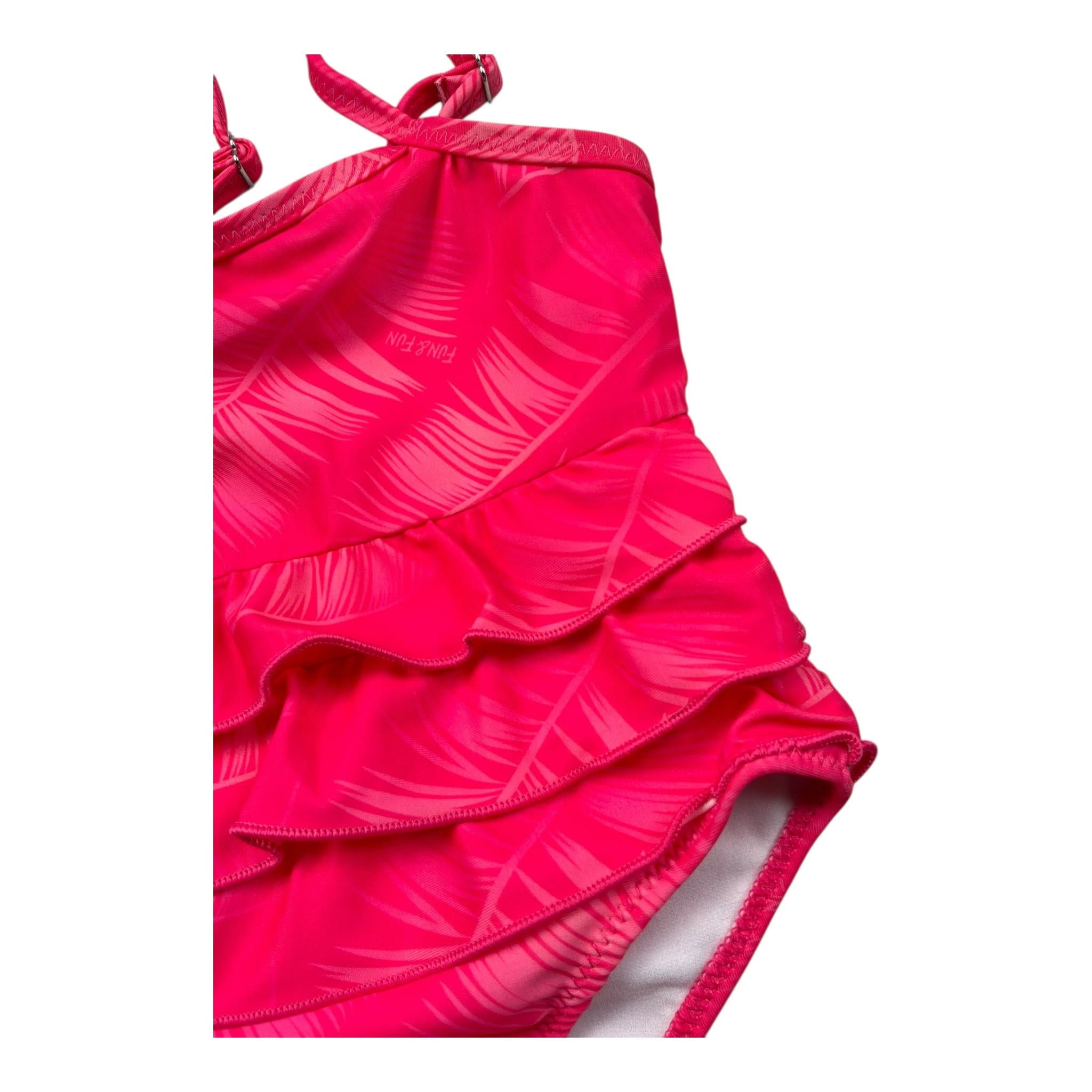 Fun & Fun Costume Intero Tinta Unita per Bambina FNBBW17435 FUXIA FUN & FUN 